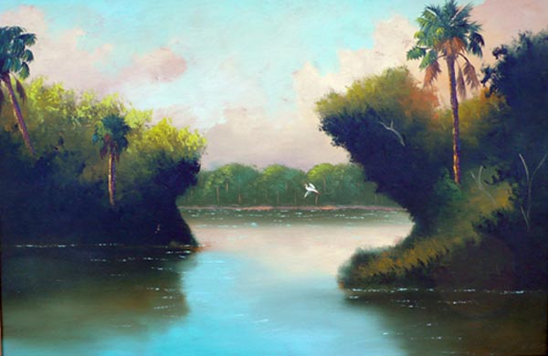 Florida-Highwaymen-painter-Baker