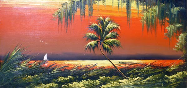 Florida-Highwaymen-painter-Gibson