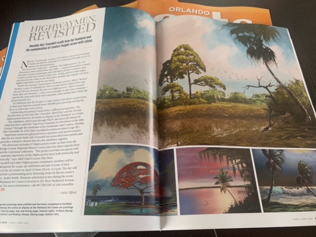 O Arts Florida Highwaymen article pages